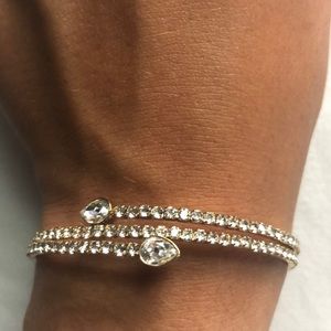 Swarovski Gold & Crystal Bracelet
